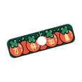 thumbnail image 2 of Estera de drenaje para grifo, grifo, protector de fregadero de cocina para baño, hogar, cocina Naranja con agujero, 2 of 9
