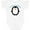 AA-White, variant on Inktastic Cool As a Penguin Boys or Girls Baby Bodysuit