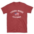 thumbnail image 1 of Laguna Woods California Patriot Men's Cotton T-Shirt, 1 of 1