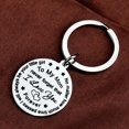 thumbnail image 4 of Mom Gifts from Son Daughter, 30mm Stainless Steel Keychain Mothers Day Gift Birthday Christmas Gifts for Women, 4 of 6