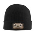 thumbnail image 3 of ZICANCN Knit Beanie Hat-Game Controller Winter Cap Soft Warm Classic Hats for Men Women Retro Ink Splash, 3 of 6