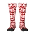 thumbnail image 2 of Picia Women Crew Soft Moisture-wicking Socks Canada Pattern Design Cotton Socks, One Size fit All, 2 of 9