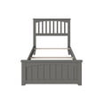 thumbnail image 5 of Mission Traditional Bed with Matching Foot Board, Multiple Colors and Sizes, 5 of 6