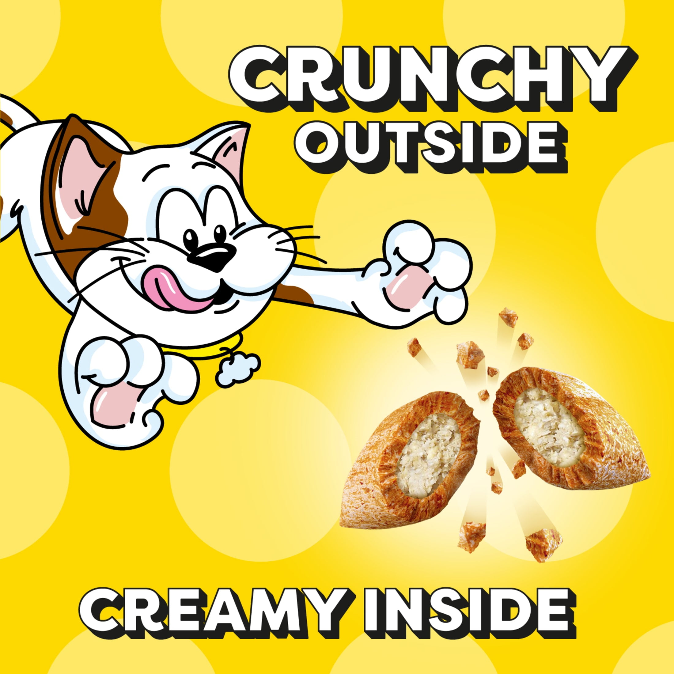 Temptations Mixups Variety Pack Flavors Crunchy and Soft Cat Treats, 3 oz Pouches, 6 Pack