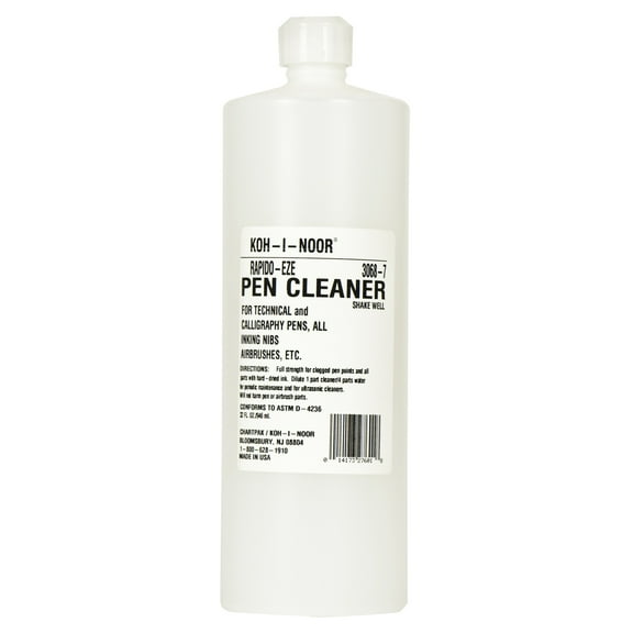 Koh-I-Noor Rapido-Eze Cleaner, 32 oz.