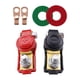thumbnail image 5 of Abrazadera de terminales de 2 piezas, abrazadera de Terminal de batería, accesorios multiusos para coche, terminales de desconexión de batería,, 5 of 9