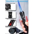 thumbnail image 3 of Torch Lighter - Windproof Jet Flame Refillable Butane Lighter with Adjustable Flame, Lightsaber Design, Visible Window, for Kitchen, Outdoor(Gas Not Include), 3 of 6