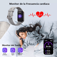 thumbnail image 3 of Reloj Inteligente Deportivo H77 Smartwatch Bluetooth 1.57 Bisel Plata, 3 of 5