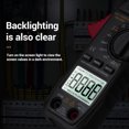 thumbnail image 3 of ANENG ANENG ST209 Compact Digital Clamp Meter - High Precision Multifunctional Tool for AC/DC Voltage, Current, Resistance, Capacitance, and Temperature Measurement (Red, Battery Not Included), 3 of 6