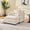 Beige, variant on 55" Premium Chenille Single Sofa Couch, Sillones Para Domitorio Single Sofa with solid wood frame, Butacas Para Sala Sofa with durable structure for living room reading space, Blue