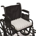thumbnail image 2 of Hermell Products CP4411 Convoluted Wheelchair Cushion with Plaid Polycotton Zippered Cover, 2 of 2