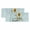 Duck green, variant on 2 Pack Valances for Windows, Sunflower Window Valances for Living Room/Bedroom/Bathroom, Blue Plaid Farmhouse You Are My Sunshine Light Filtering Kitchen Curtain Valance Window Treatment 42"W x12" L