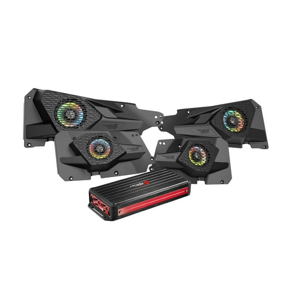 2014  RZR XP Complete Audio Kit with 360W RMS Waterproof 4 Channel Amplifier - RPMRZRKD41