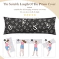 thumbnail image 5 of Hello Kitty Anime Body Pillow Cover Ultra Soft Microfiber Pillowcases with Hidden Zipper Closure 20x54inch, 5 of 5