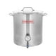 thumbnail image 1 of Olla Home Brew Kettle de acero inoxidable Concord de 40 litros, 1 of 7