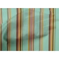 thumbnail image 3 of oneOone Organic Cotton Voile Fabric Multicolor Stripe Decor Fabric Printed BTY 42 Inch Wide, 3 of 3