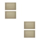 thumbnail image 4 of Manteles individuales trenzados Inteprter 2Conjunto Marrón 30*45cm, 4 of 6