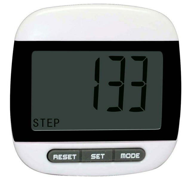Greeniant Contador de pasos para caminar con pantalla Digital con Clip, podómetro portátil, herramienta de conteo de calorías, medidor para correr, Ropa Deportiva, Zapatos Negro Greeniant OD027322-01