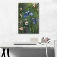 thumbnail image 2 of ARTCANVAS Wild Roses And Irises 1887 Canvas Art Print by John La Farge - Size: 26" x 18" (0.75" Deep), 2 of 9