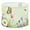 Colorful, variant on Linen Drum Lamp Shades Elegant Green Floral Butterflies Roses Beige 13" x 13" x 10" Lampshade for Table Lamps Floor Lamps Lamp Shade Replacement Easy Assembly Required