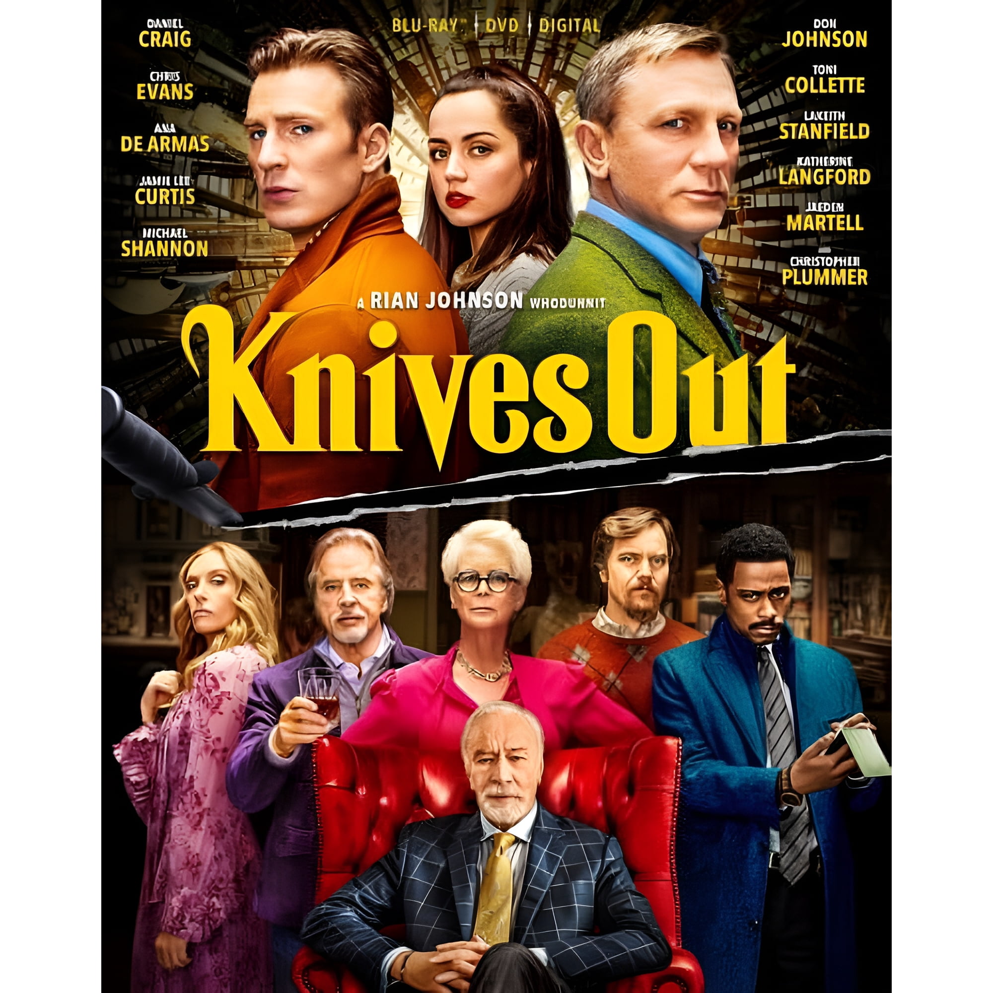 Knives Out (Blu-ray), Summit Inc/Lionsgate, Mystery & Suspense