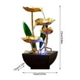 thumbnail image 3 of Metal Desktop Ornament Water Flow For Living Room And Bedroom Elegant Decoration, 3 of 6