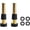 5 Inch Nozzle Twist 2Pack, variant on Adjustable Twist Hose Nozzle, 4" Heavy-Duty Brass 3/4" GHT Hose Nozzle with 2 Garden Hose Rubber Washers (1 Pack)