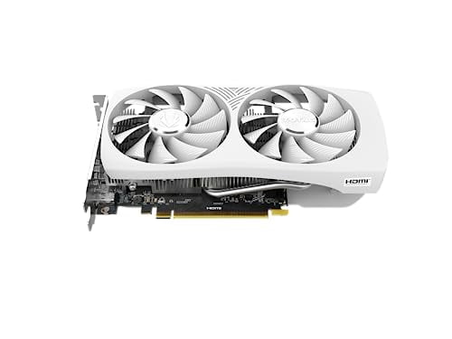 ZOTAC GAMING GeForce RTX 4060 8GB Twin Edge OC White Edition DLSS 3 8GB GDDR6 128-bit 17 Gbps PCIE 4.0 Compact Gaming Graphics Card, ZT-D40600Q-10M