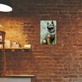 thumbnail image 4 of Loyal German Shepherd Iron Wall Art:Perfect for Home, Restaurant, Coffee Shop, Farmhouse, Garage, Bar, Garden, and More - Christmas, Easter, Thanksgiving Themes - No Wiring Required - HD Printed, 4 of 7