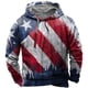 thumbnail image 3 of Sudadera con capucha con estampado de bandera de EE. UU. a la moda para hombre, tendencia de hip hop, ropa vintage Harajuku, novedad de primavera y otoño, sudaderas, tops de gran tamaño, 3 of 5
