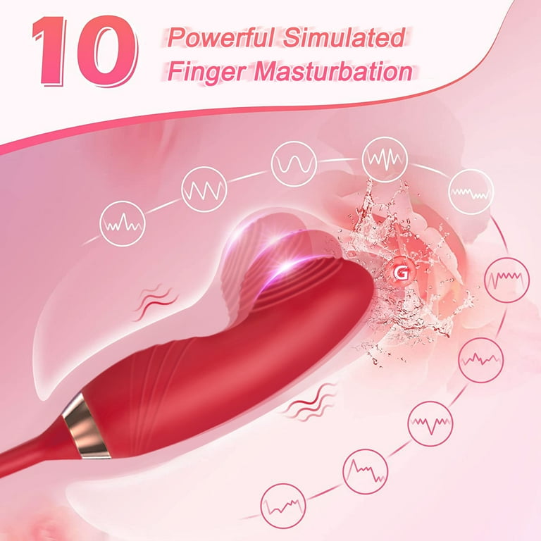 XBONP Rose Vibrator Sucking Vibrator 10 Speed Vibrating Rose Toy G-Spot Massager Sex Toys Red - Walmart.com XBONP Rose Vibrator Sucking Vibrator 10 Speed Vibrating Rose Toy G-Spot Massager Sex Toys Red - Walmart.com