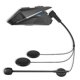 thumbnail image 1 of Auriculares para el casco de motocicleta Botón de llamada de la llamada Música Navegación del reproductor de música Azultooth Accesorios de motos compatibles con Inevent EL023431-00B, 1 of 7