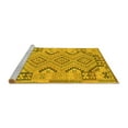 thumbnail image 2 of Ahgly Company Machine Washable Indoor Square Persian Yellow Traditional Area Rugs, 8' Square, 2 of 4