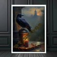 thumbnail image 1 of Póster de pared de arte de la Academia oscura, Victoria Crow, bruja, fantasma, decoración de fondo de Halloween, impresión de imagen gótica, pintura en lienzo, 1 of 4