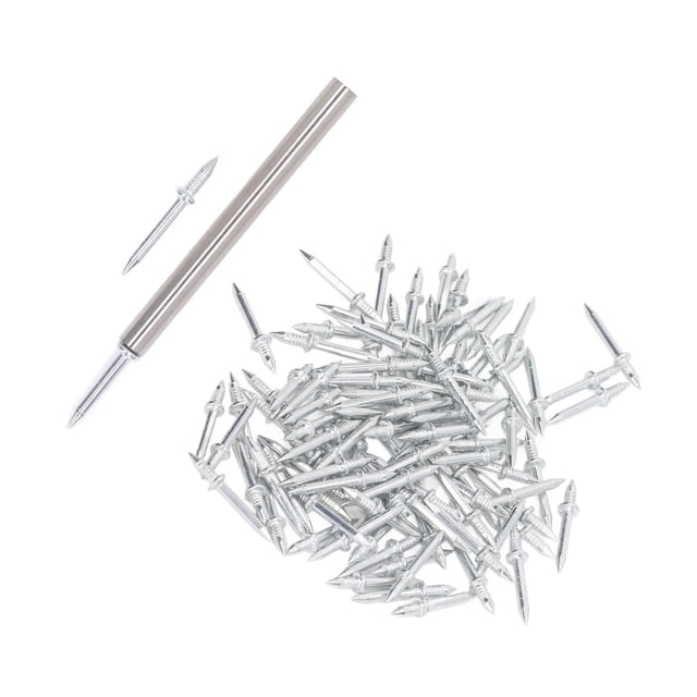 Clavo Para Zócalo, Clavos Sin Costura, Instalación Simple, Galvanizado Duro, Juego De 101 Piezas, Prevención De óxido Para Armario