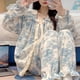 thumbnail image 1 of Pajama Pants Set Women's Clothing Homewear Winter Thick Cute Coral Velvet Comfortable Casual Simple Stylish Loose Large Size, 1 of 4
