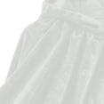thumbnail image 6 of Virmaxy Halloween Costume Women's Velvet Costume Cape Stand Collar Lace Overlay Tie Front Cloak for Halloween Vampire Gothic Cosplay Dress Up White, 6 of 8