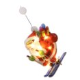 thumbnail image 1 of Inteprter Lámpara de modelado de Navidad Papá Noel Árbol de Navidad Muñeco de nieve Alimentado por con ventosa Decoración Lámpara colgante Iluminación y accesorios No. 4 Inteprter HA026361-04, 1 of 1
