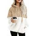 thumbnail image 3 of KISSMODA Sherpa Pullover Hoodies Sweatshirts for Women, 3 of 4