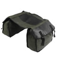 thumbnail image 2 of Fyearfly Bike Bag, Multi?function Large Capacity Canvas Saddle Bag Cycle Storage Pouch for Bicycle Rear Rack Carrier Accessories, 2 of 7
