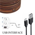 thumbnail image 4 of Soccer Ball Football 7 Color Changes LED Night Light Usb Charging Desk Table Lamp Decorative Light Bedside Lamp Gift With Remote Controller, 4 of 11