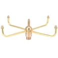 thumbnail image 2 of G1/2 Female Thread G3/4 Male 4 Arm Rotate Water Fountain Nozzle Spray Head Sprinkler for Garden Pond, 2 of 5
