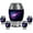 Blue Urn -14, variant on JAGASY Purple Galaxy Funeral Urn for Ashes Adult Male, Dark Blue Urns for Human Ashes Keepsake, Galaxy Nebula Decorative Urns for Friends, Cosmic Small Cremation Urn for Boys & Girls, (3 Inch)