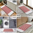 thumbnail image 6 of Red Christmas Patchwork Pattern Kitchen Rug Mat,Kitchen Runner Rugs Non Skid Washable,Decorative Kitchen Floor Mats for Kitchen,Sink,Laundry,17"x47.2", 6 of 7