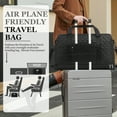thumbnail image 5 of TRANSLINK Travel Bag for Women Luggage Bag with Trolley Sleeve Airplane Travel Essentials for Flying, 5 of 9