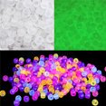 thumbnail image 2 of Huanledash 100Pcs/Bag Acrylic Pony Beads Color-Changing Glow in The Dark Exquisite Mixed Colors Round Beads DIY Making Accessories Bracelet Necklace Making Loose Beads Craft Supplies, 2 of 8