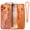 Cosmic Orange, variant on Meifigno Designed for iPhone 17 Pro Max Case 6.9", [Glitter Card & Wrist Strap] [Compatible with MagSafe] [2X HD Screen Protectors] Surround Raised Lens Protection for 17 ProMax Case, Cosmic Orange