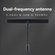 thumbnail image 2 of 2X Antena de Banda Dual de 2,4 GHz/SUB-G de 900 MHz, RP-SMA, Antena en T para Módulo TX, 2 of 4