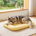 thumbnail image 5 of Leodye 1PCS Soft Fluffy Breathable Pet Bed Cushion Sleeping Mat for Small Medium Large ss Crate Sofa Floor Indoor Rest -29.52*23.62IN, 5 of 6