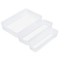 thumbnail image 1 of Ensemble de Plateaux Organisateurs de Tiroirs : Plateau de Rangement en Plastique Flexible, 1 of 10